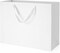 White Gift Bags With Handles: 16x6x12 Inch 3pcs Extra Large White Paper Gags Bulk For Party Shopping Birthday Wedding